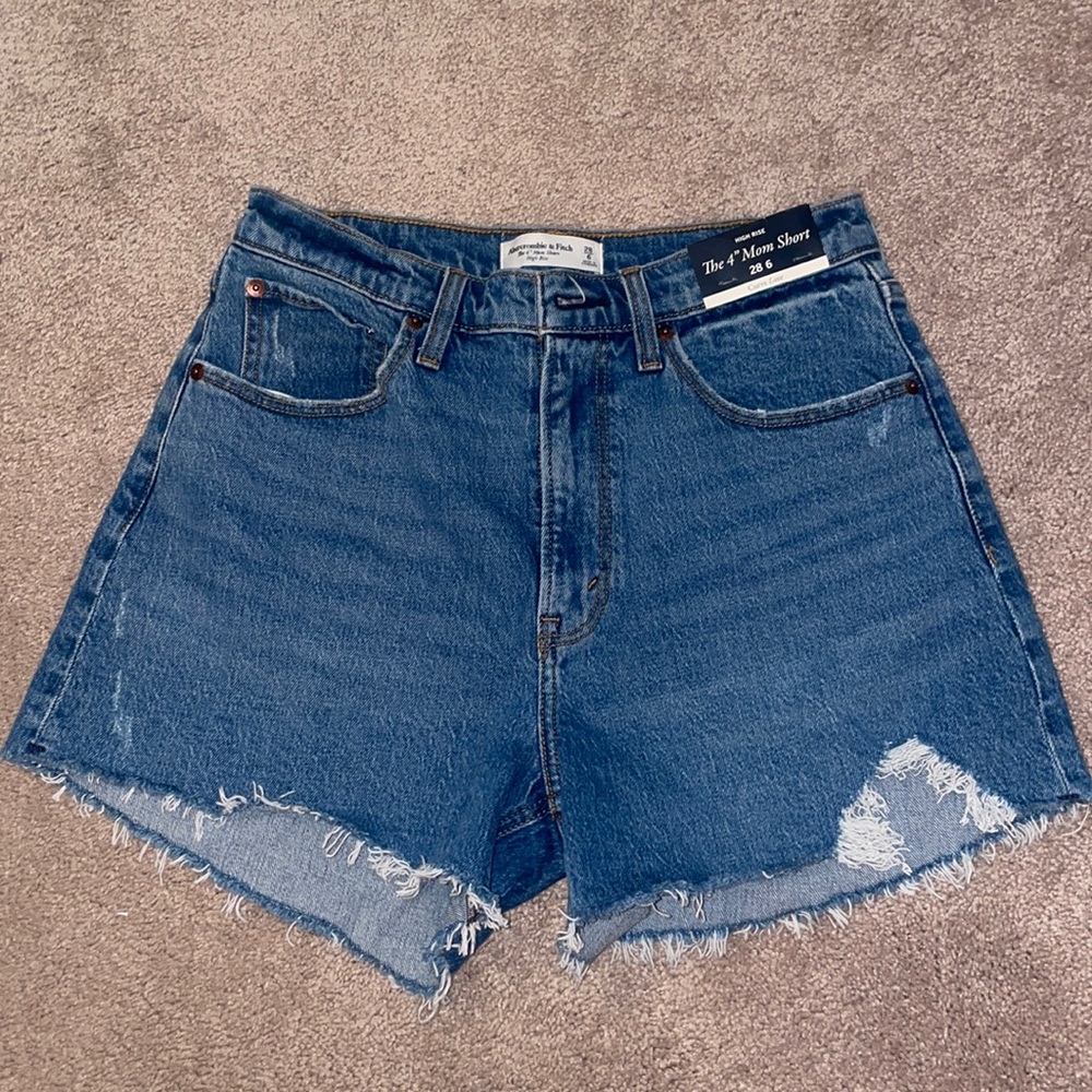 Abercrombie curve love shorts